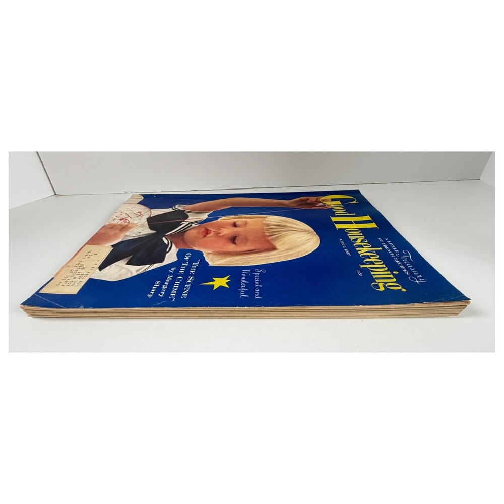 Vintage Good Housekeeping Magazine April 1957 Child Cover Mid Century Ads - Picture 4 of 11